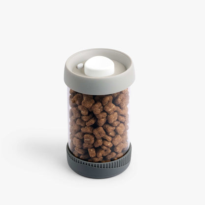 Premium Microwave Safe Borosilicate Glass Canister with Vacuum Lid(1000ml)