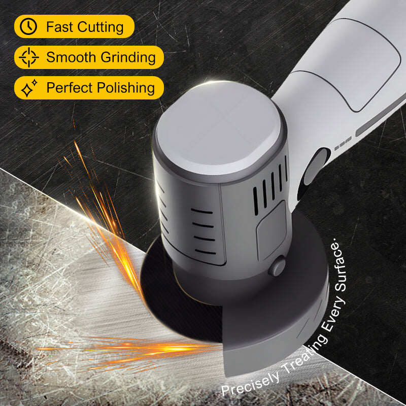 12V Mini Angle Grinder with Cutting Disc