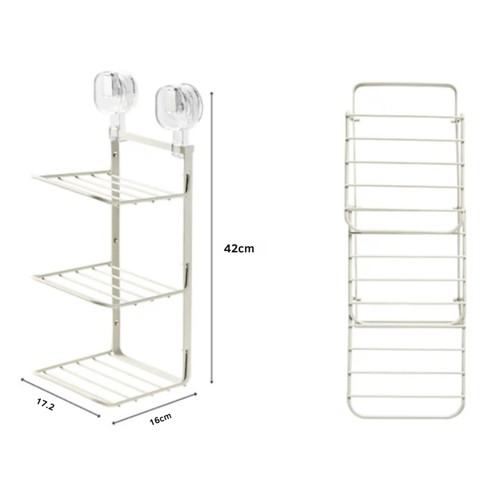 Wall-Mounted Multifunctional Storage Rack