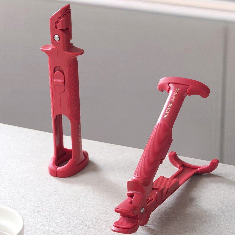 Dual Grip Silicone Multi-Angle Bowl Anti Scald Gripper