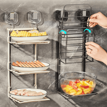 Wall-Mounted Multifunctional Storage Rack