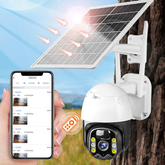 Smart Wireless Solar Surveillance Camera