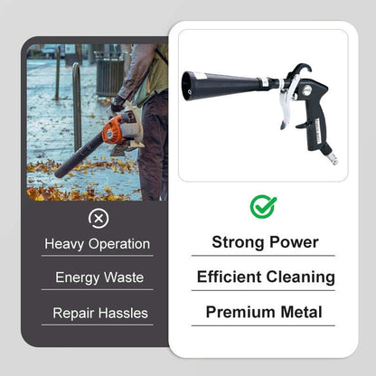 Air Blow Gun Car Interior Cleaning Gun High Pressure Car Detailing Cleaning Tool with Nozzle and Auto Detailing Dusting Brush
