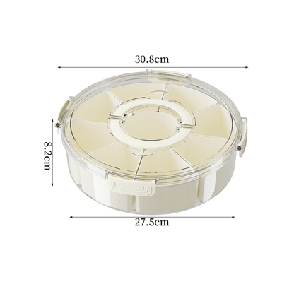 Multi-Purpose Plastic Food Storage Container with Lid