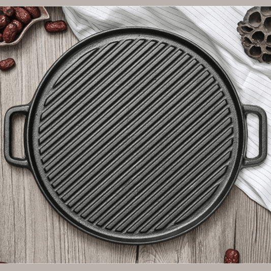 Versatile Grill Cast Iron Non-Stick Grill Pan